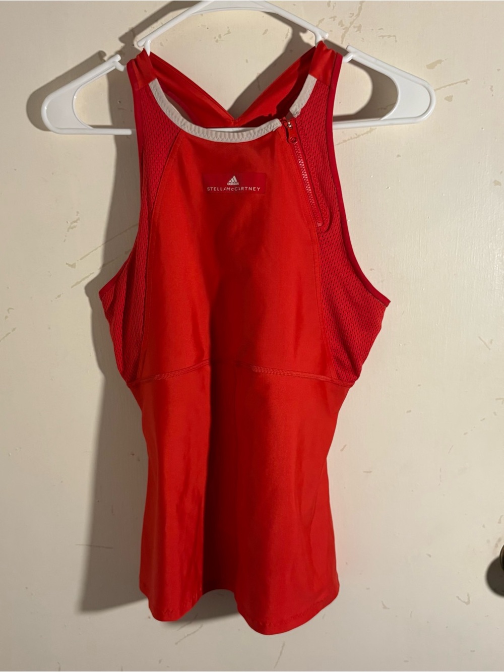 Adidas by Stella McCartney Red Athletic Racerback Tank